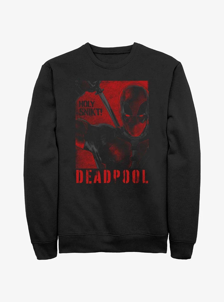 Marvel Deadpool & Wolverine Poster SNIKT Sweatshirt BoxLunch Web Exclusive