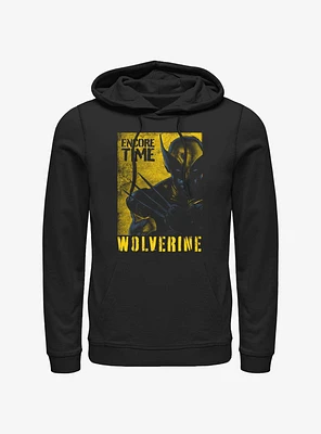 Marvel Deadpool & Wolverine Poster Encore Time Hoodie