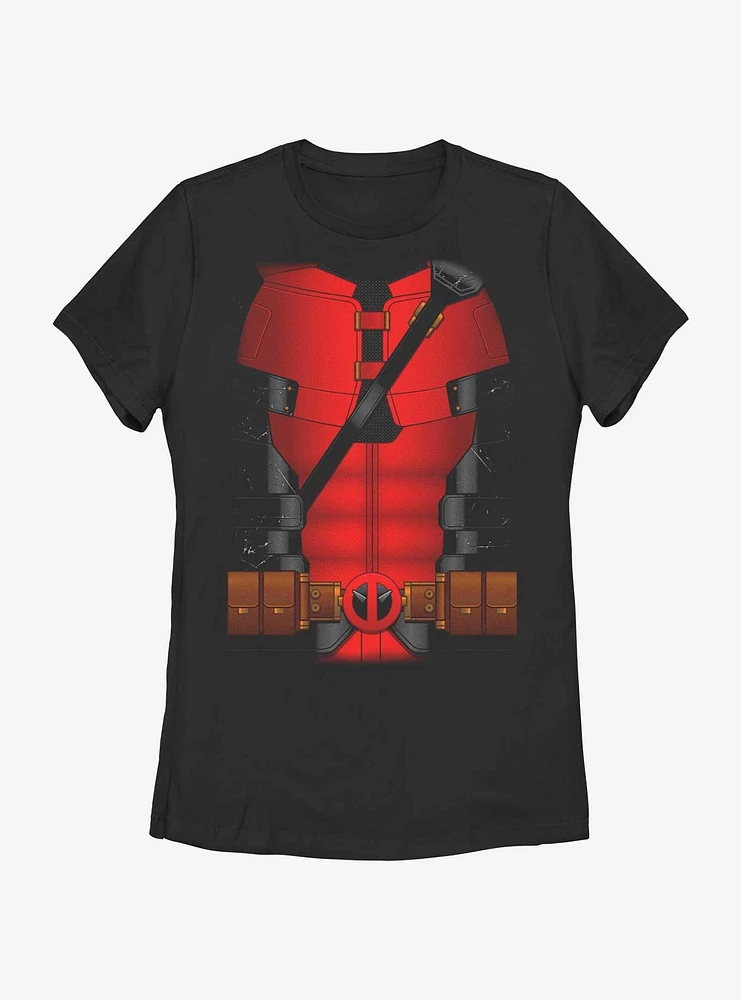 Marvel Deadpool & Wolverine Costume Womens T-Shirt