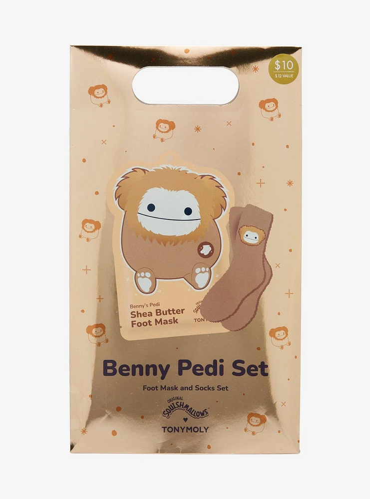 Squishmallows X Tonymoly Benny Pedi Set