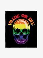 Pride Or Die Throw Blanket