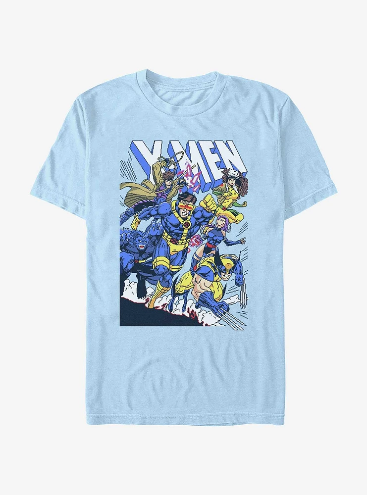 Marvel X-Men Dashing Forward T-Shirt