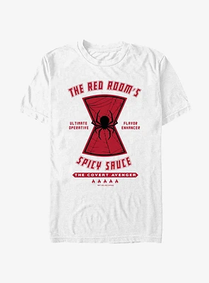 Marvel Black Widow Red Room Spicy Sauce T-Shirt