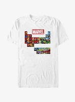 Marvel Periodic Table Of T-Shirt