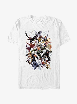 Marvel X-Men Flying Foward T-Shirt