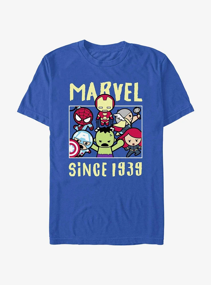 Marvel Avengers Chibi Marvel?T-Shirt