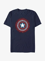 Marvel Captain America Digital Shield T-Shirt