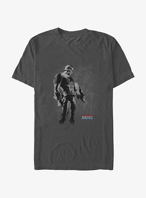 Marvel Captain America Looking Back T-Shirt