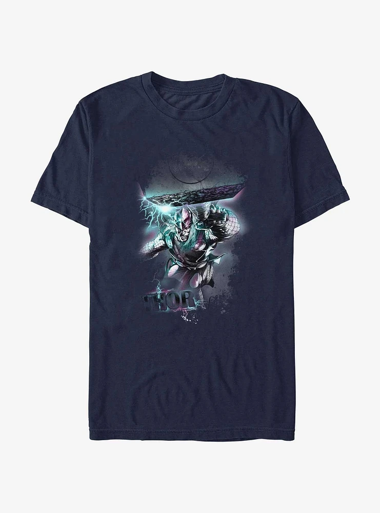 Marvel Thor Hammer Lunge T-Shirt