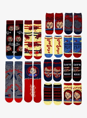 Chucky Advent Calendar Socks Gift Set