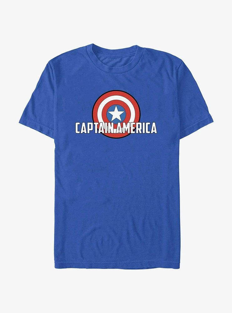 Marvel Captain America Soaring Shield T-Shirt