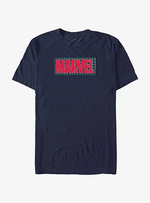 Marvel Neon Grid Logo T-Shirt