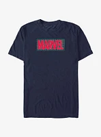 Marvel Neon Grid Logo T-Shirt