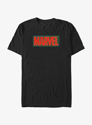 Marvel Neon Grid Logo?T-Shirt