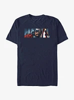 Marvel Captain America Logo Fill T-Shirt