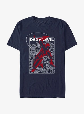 Marvel Daredevil City Dash T-Shirt