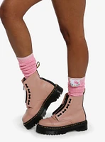 Hello Kitty Pink Plush Slouch Socks