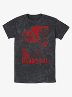 Marvel Deadpool & Wolverine Poster SNIKT Mineral Wash T-Shirt