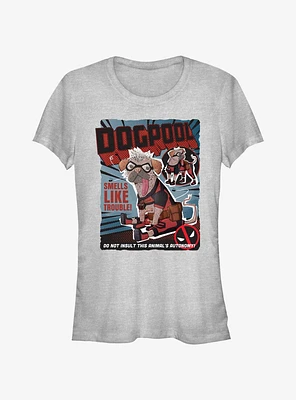 Marvel Deadpool & Wolverine Dogpool Cover Girls T-Shirt