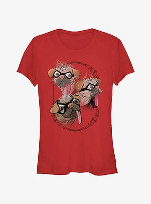 Marvel Deadpool & Wolverine Dogpool Portrait Girls T-Shirt