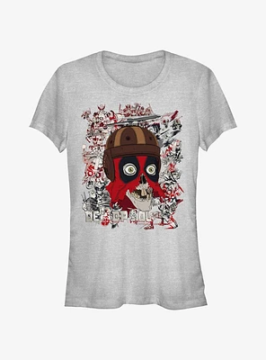 Marvel Deadpool & Wolverine Zombie Girls T-Shirt