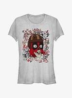 Marvel Deadpool & Wolverine Zombie Girls T-Shirt