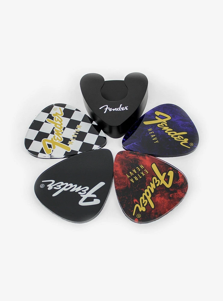 Fender Guitar Pick Shaped Coasters (Set of 4)