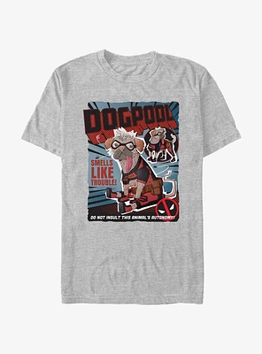 Marvel Deadpool & Wolverine Dogpool Cover T-Shirt