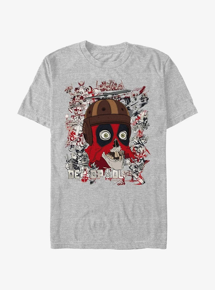 Marvel Deadpool & Wolverine Zombie T-Shirt