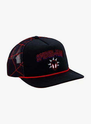 Marvel Spider-Man: Across The Spider-Verse Miles Trucker Hat