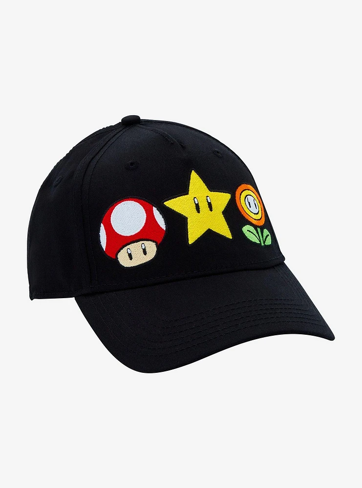 Super Mario Bros. Icons Snapback Hat