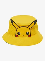 Pokemon Pikachu Face Bucket Hat