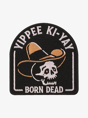 Yippee Ki-Yay Skull Patch