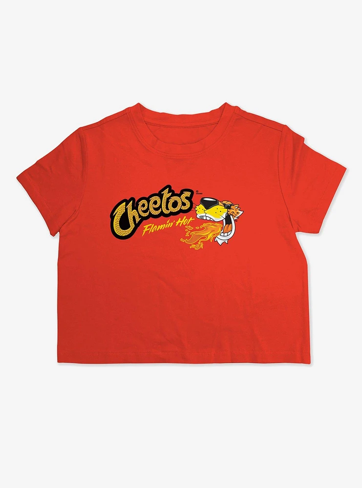 Flamin' Hot Cheetos Rhinestone Girls Baby T-Shirt