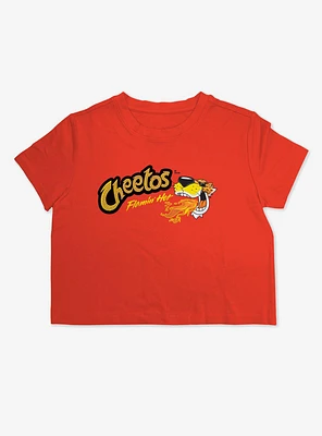 Flamin' Hot Cheetos Rhinestone Girls Baby T-Shirt