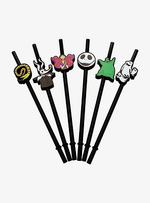 Disney The Nightmare Before Christmas Characters Blind Assorted Straw with Charm - BoxLunch Exclusive