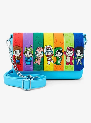 Loungefly Disney Pixar Toy Story x Tiny Tam Character Panel Portrait Crossbody Bag