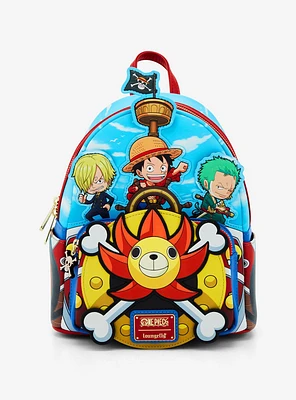 Loungefly One Piece Thousand Sunny Figural Mini Backpack