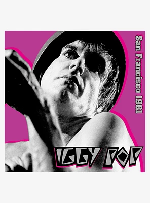 Iggy Pop San Francisco 1981 (Pink) Vinyl LP