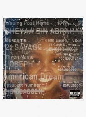 21 Savage American Dream Vinyl LP