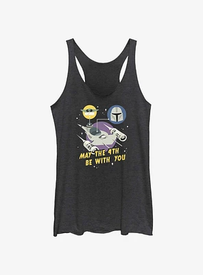 Star Wars Mando & Grogu May The 4th Be With You Girls Tank