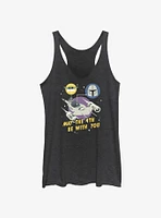 Star Wars Mando & Grogu May The 4th Be With You Girls Tank