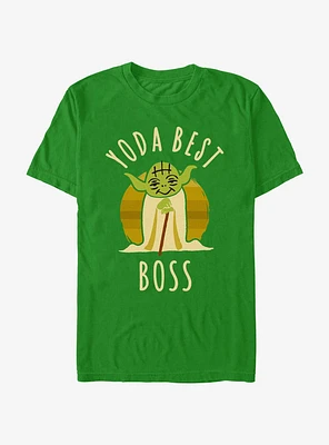 Star Wars Yoda Best Boss T-Shirt