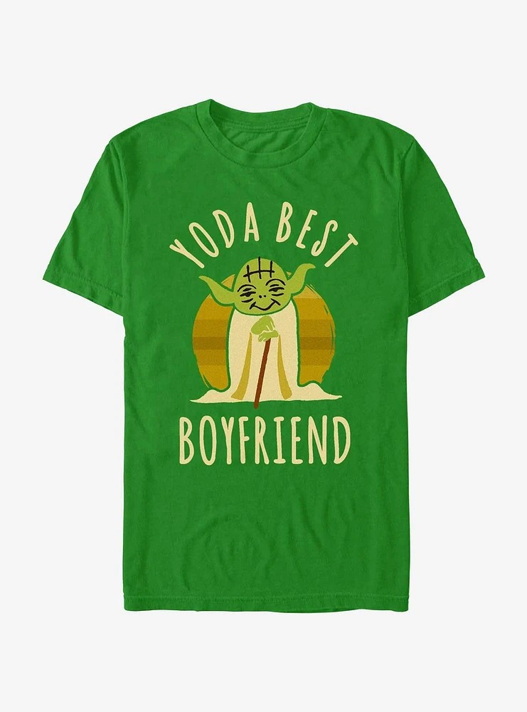 Star Wars Yoda Best Boyfriend T-Shirt
