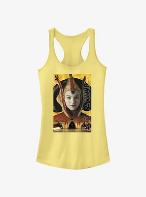Star Wars Queen Amidala Poster Girls Tank