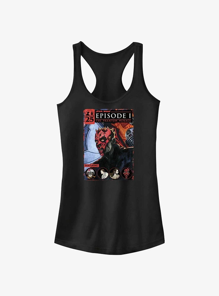 Star Wars Darth Maul Cover Girls Tank