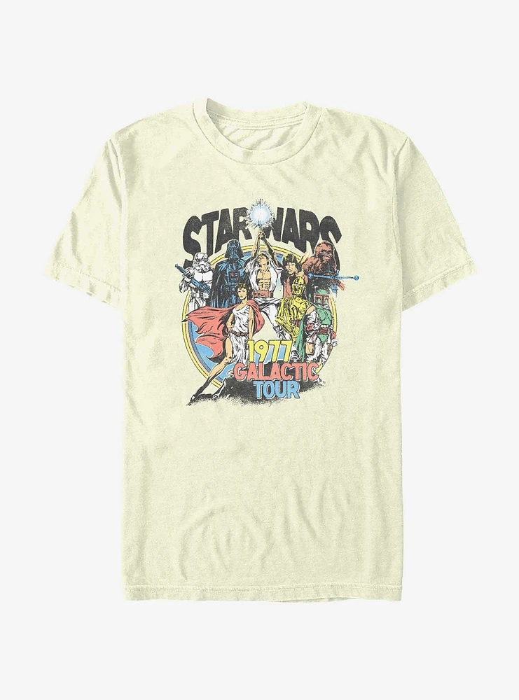 Star Wars Vintage 1977 Galactic Tour T-Shirt