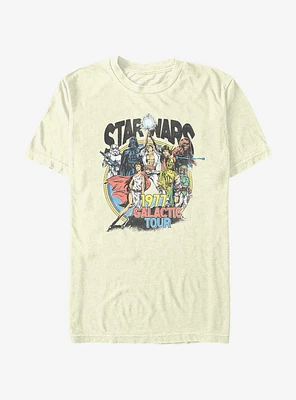 Star Wars Vintage 1977 Galactic Tour T-Shirt