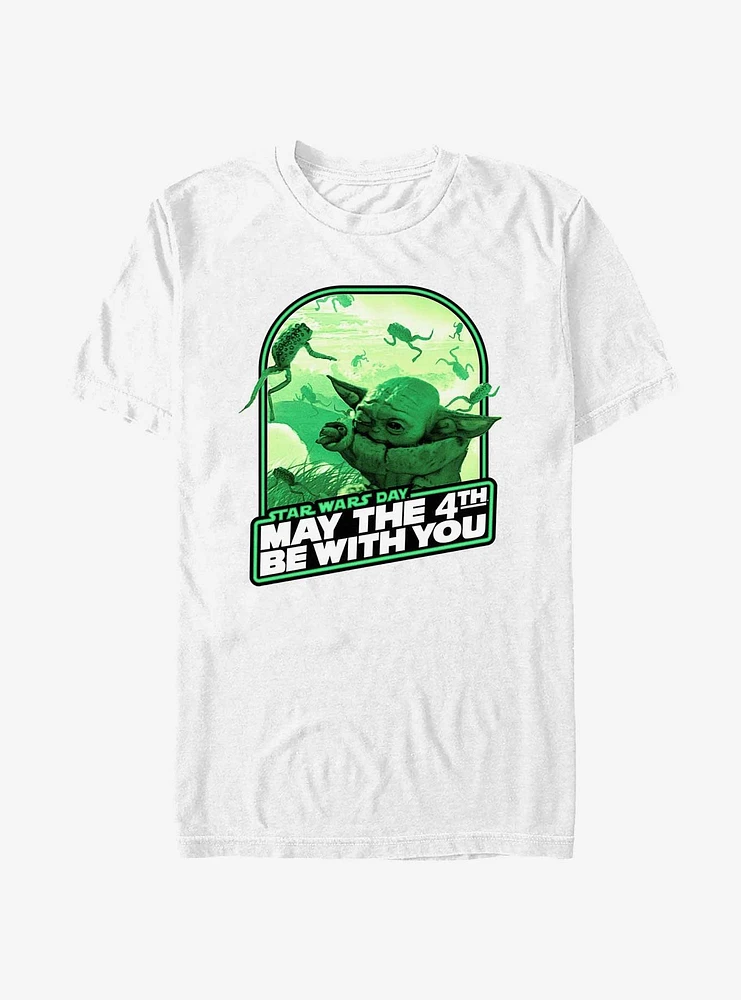 Star Wars Grogu Frog Food May The 4th Be With You T-Shirt