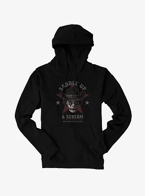 Hot Topic Goth Cowboy Saddle Up And Scream Hoodie